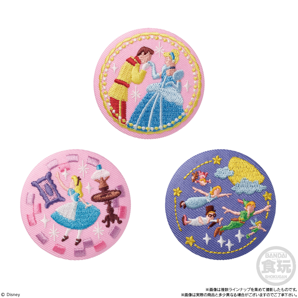 Disney Characters 刺繍缶バッジビスケット(再販）｜発売日