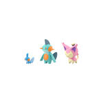 【定番単品販売】27 ポケモンスケールワールド ホウエン地方  ミズゴロウ＆ヌマクロー＆エネコ