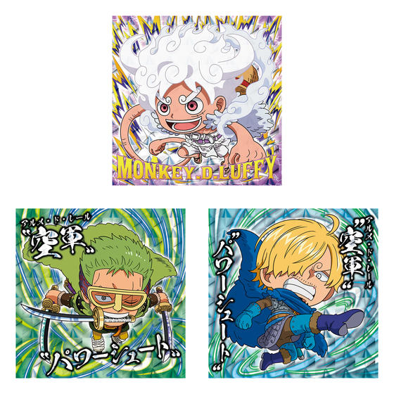 にふぉるめーしょん ワンピース大海賊シールウエハースLOG.16
