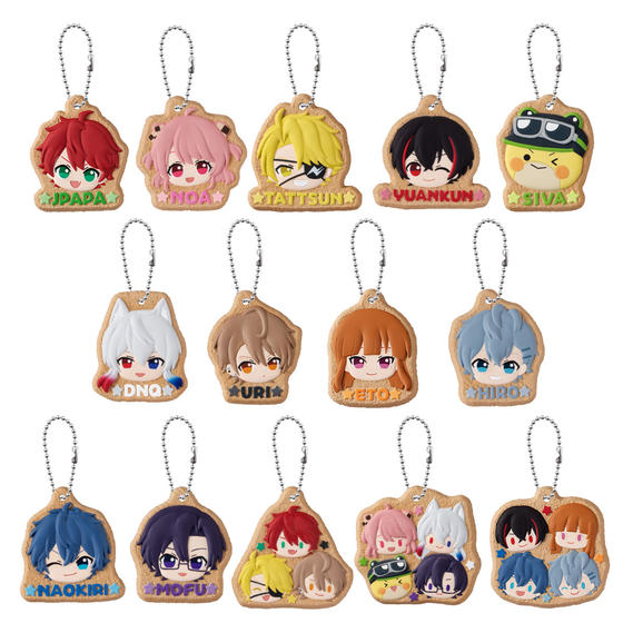 カラフルピーチ クッキーチャームコット