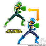 SMP Kit Makes Pose ロックマンエグゼ スタイルチェンジ ヒートガッツ＆ウッドシールドセット【プレミアムバンダイ限定】