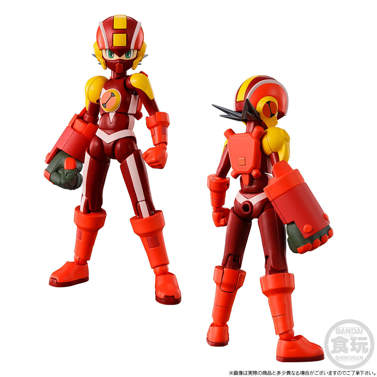 SMP Kit Makes Pose ロックマンエグゼ スタイルチェンジ ヒートガッツ 