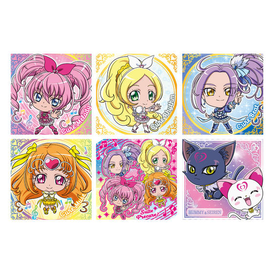 にふぉるめーしょん プリキュアオールスターズ シールウエハース3