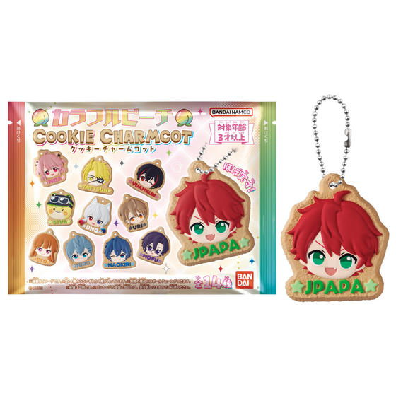 カラフルピーチ クッキーチャームコット