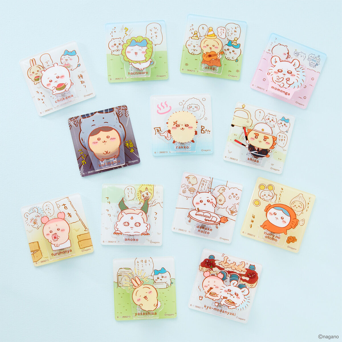 ちいかわ アクリルシーンクリップビスケット｜発売日：2026年3月16日