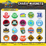 マリオカート ワールド キャラマグネッツ