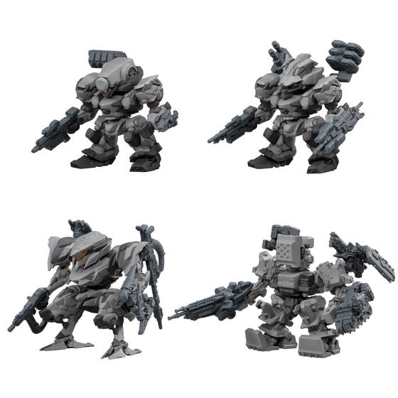ARMORED CORE VI FIRES OF RUBICON アセンブルコレクション Vol.01 デフォルトカラーセット【プレミアムバンダイ限定】