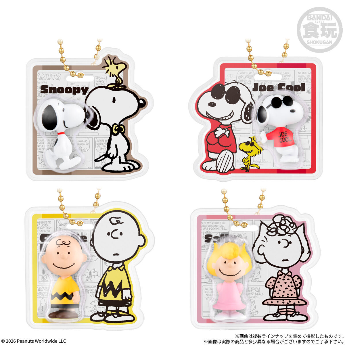 PEANUTS -SNOOPY- パッケージチャーム&チョコボーロ｜発売日：2026年10