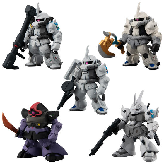 FW GUNDAM CONVERGE CORE ソロモンの白狼セット【プレミアムバンダイ限定】