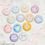 ちいかわ 刺繍缶バッジビスケット２