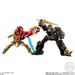 ミニプラ ナンバーワン合体シリーズ03 ブラック大獣神&ウルフデカリバー50