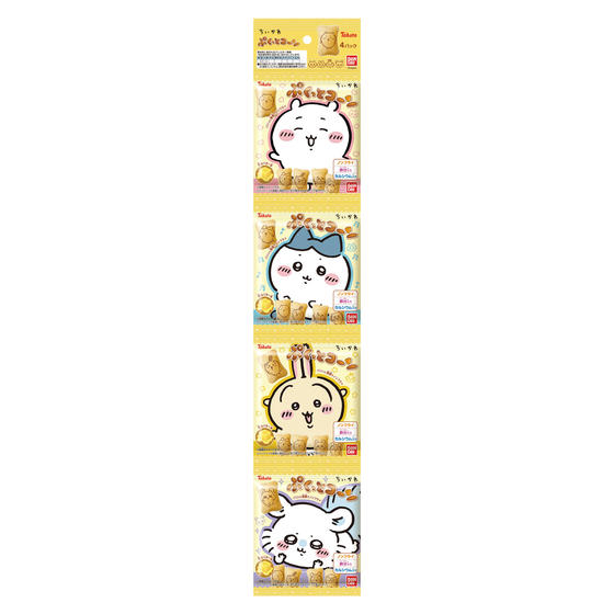 ちいかわ ぷくっとコーン4連包 香るバター味