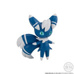 ポケモンスケールワールド ミアレシティ ガイ＆エンブオー＆ニャオニクス（オスのすがた）