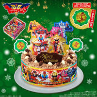 【特典あり】キャラデコクリスマス 機界戦隊ゼンカイジャー(チョコクリーム)(5号サイズ)