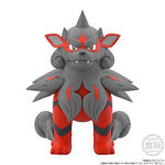ポケモンスケールワールド ヒスイ地方 ウォロ＆ウインディ(ヒスイのすがた)