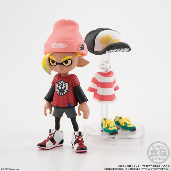 スプラトゥーン２ きせかえギアコレクション２ 発売日 18年6月4日 バンダイ キャンディ公式サイト