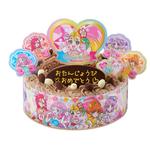 キャラデコパーティーケーキ  トロピカル〜ジュ！プリキュア (チョコクリーム)(5号サイズ)