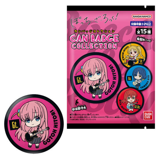 CAN BADGE COLLECTION ぼっち・ざ・ろっく！