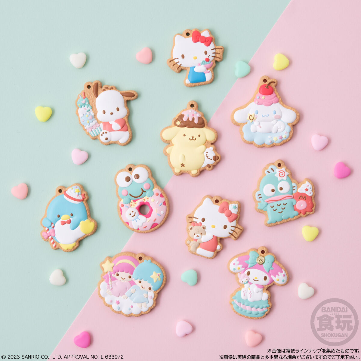 Sanrio Characters Cookie Charmcot 発売日 23年1月16日 バンダイ キャンディ公式サイト