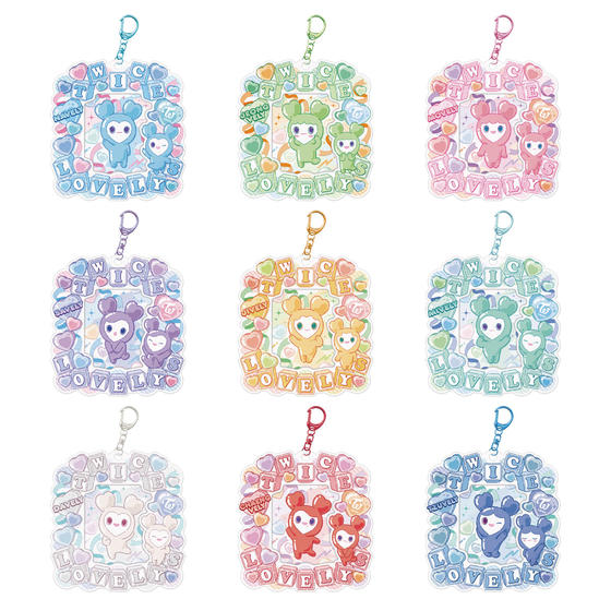 TWICE LOVELYS カードホルダー