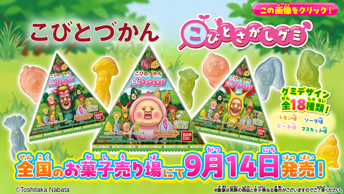 こびとづかん こびとさがしグミ