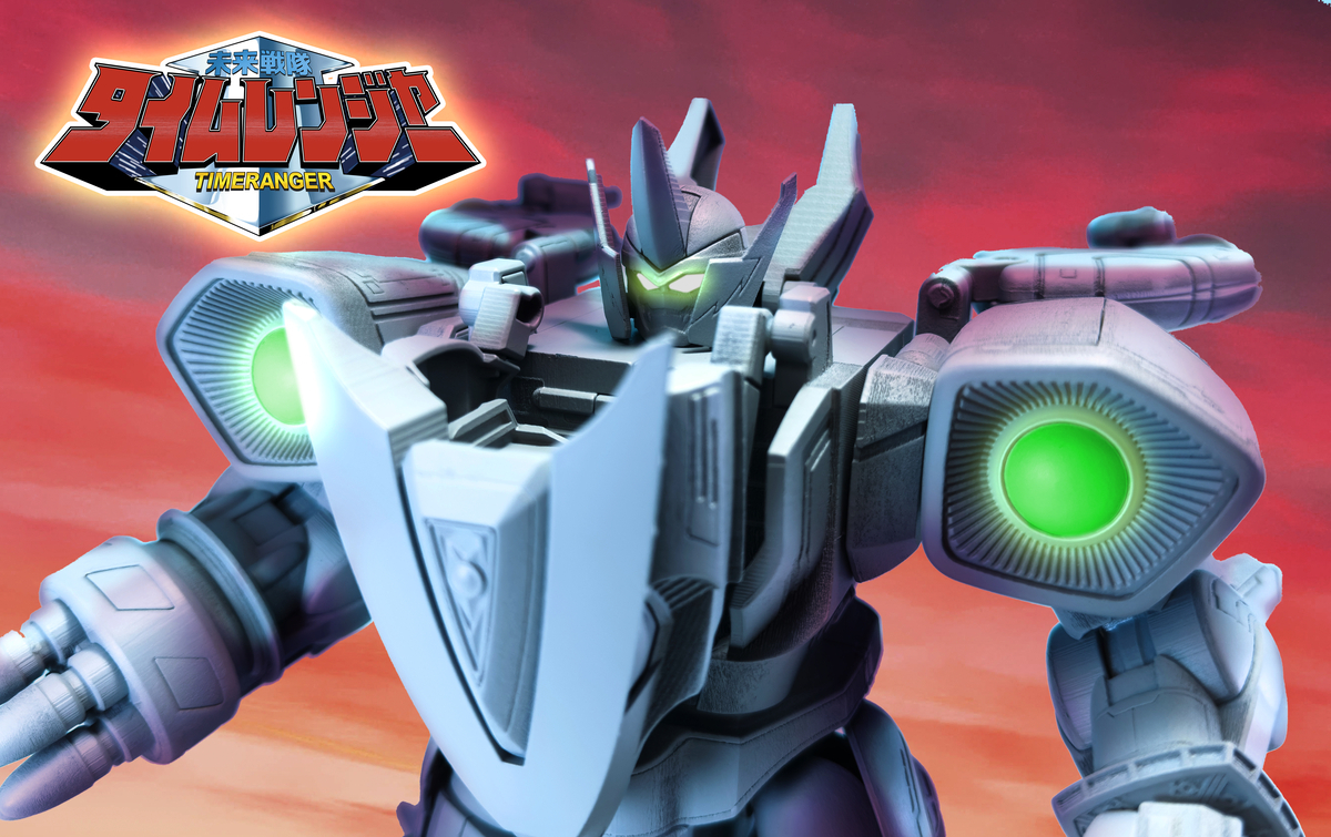 【初公開！】SMP戦隊シリーズ　ボイスフォーメーション ブイレックスロボ ＆ 『未来戦隊タイムレンジャー』商品サンプル最速レビュー