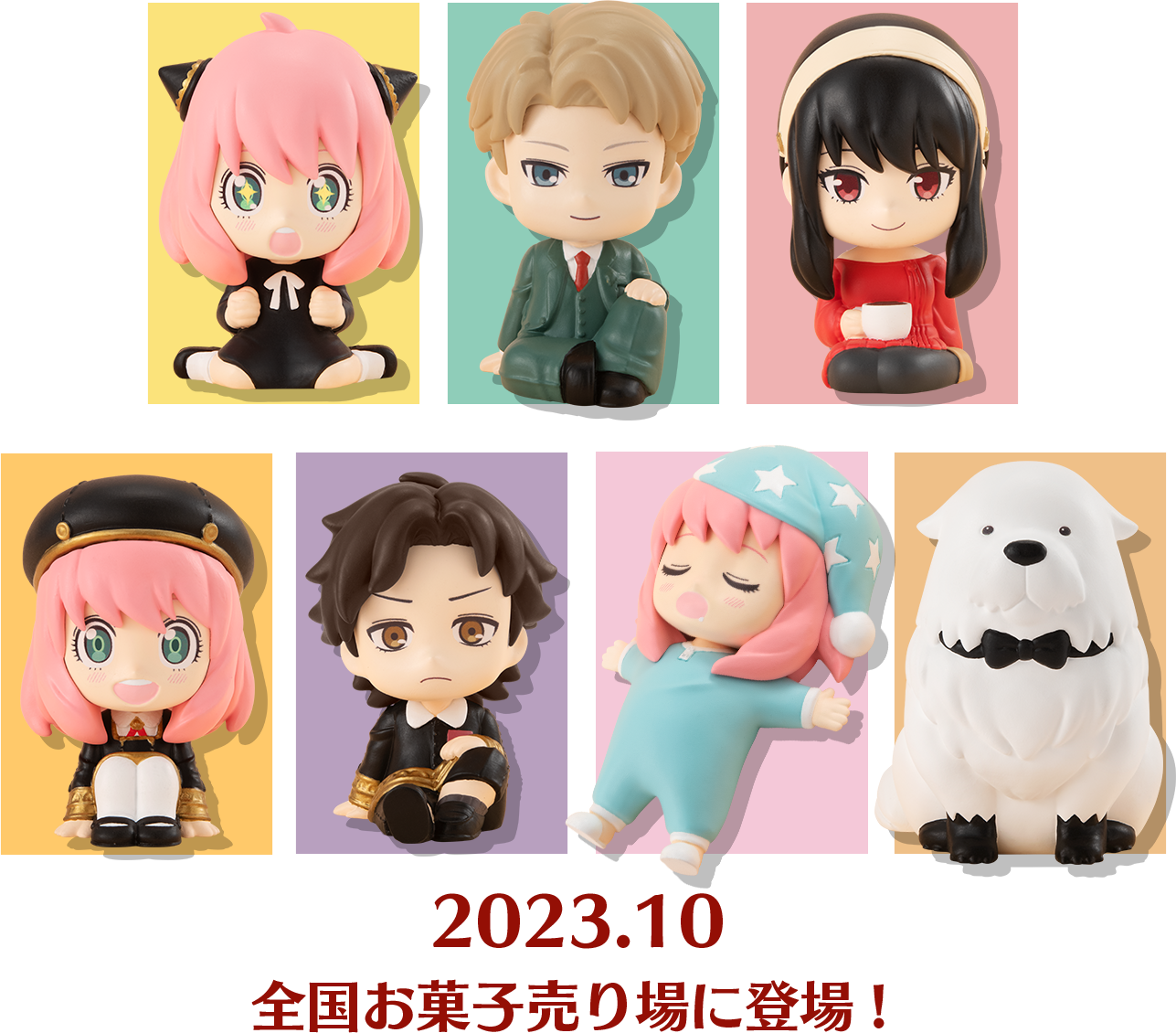 2023年10月　全国お菓子売り場に登場！