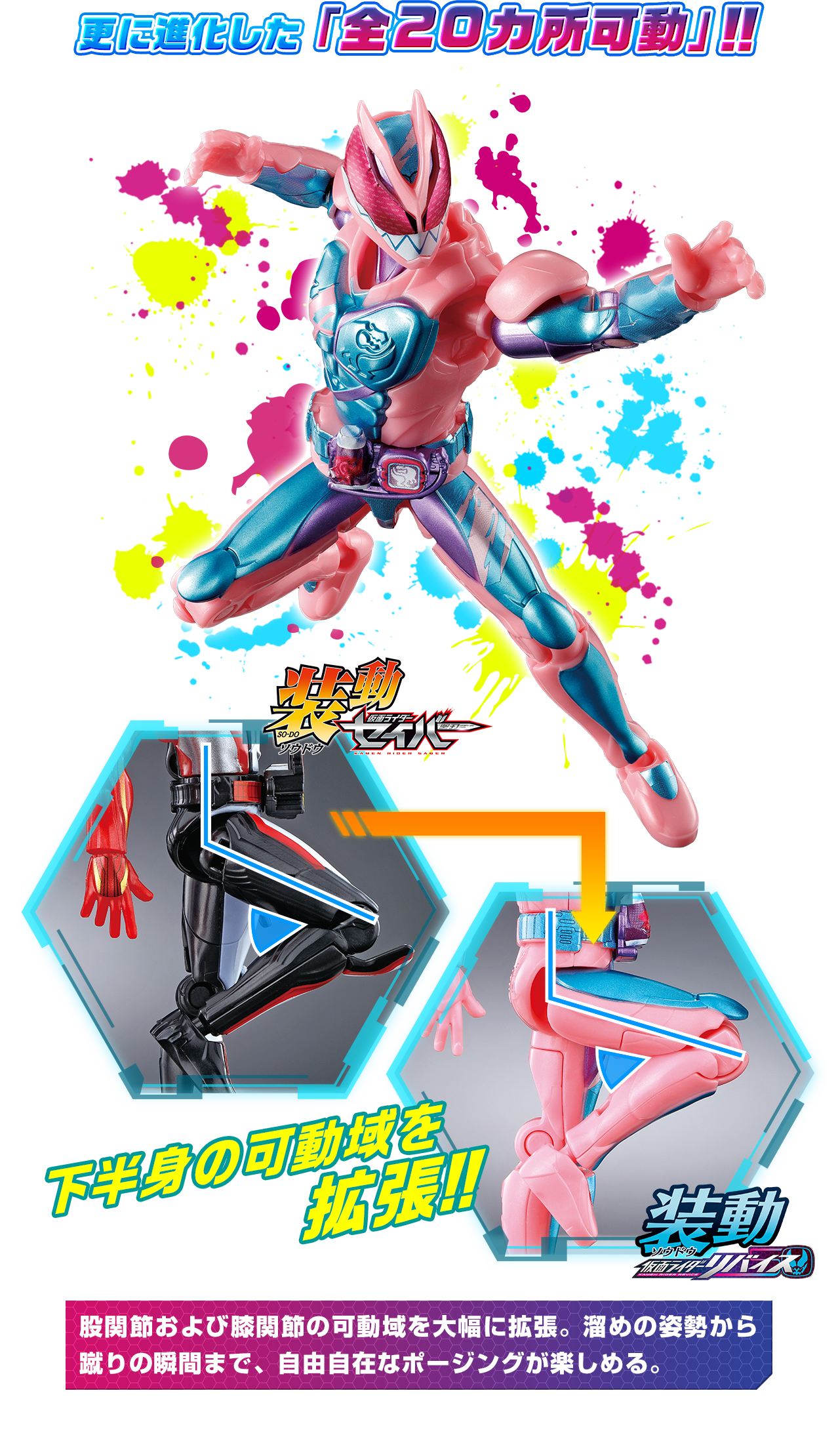 装動 仮面ライダーリバイス スペシャルページ バンダイ キャンディ公式サイト