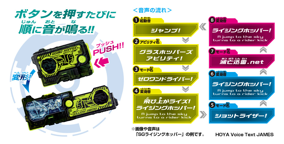 単品で複数の音声が楽しめる!!
