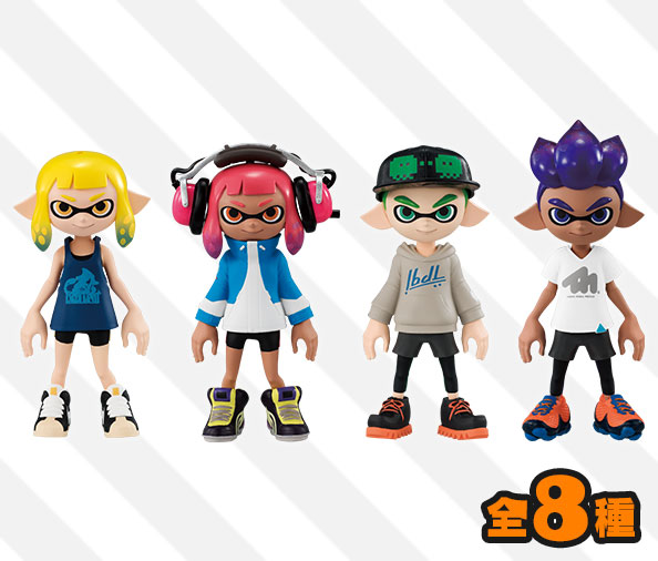 スプラトゥーン2 きせかえギアコレクション ¥450（税抜）