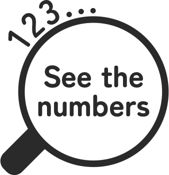 See the numbers