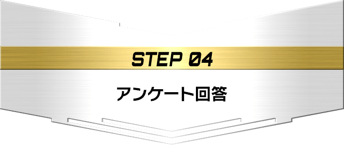 STEP04 アンケート回答