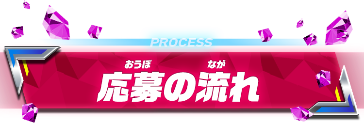 応募の流れ