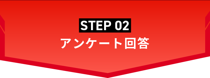 STEP02 アンケート回答