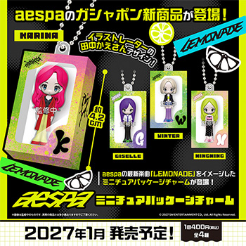 aespa ミニチュアパッケージチャーム