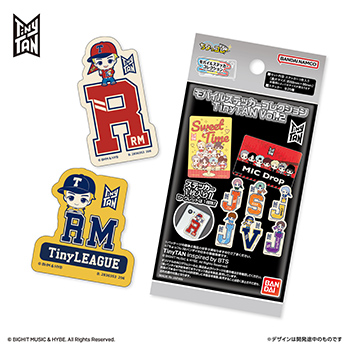 モバイルステッカーコレクション TinyTAN Vol.2