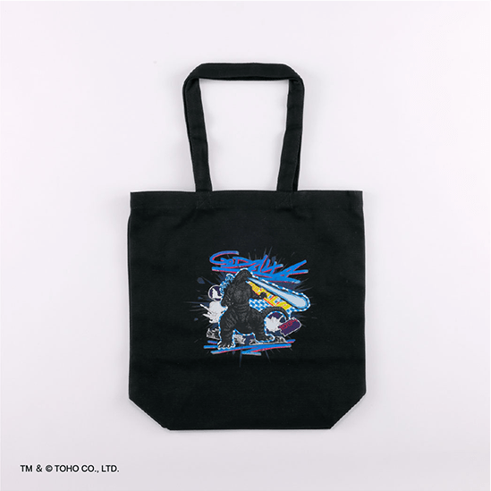 ステッカーアート トートバッグ