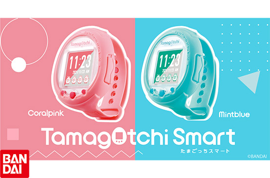 Tamagotchi Smart  Coralpink/Mintblue